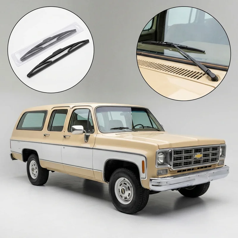 Driver Side Wiper Blade for Chevrolet K10 Suburban (1967 - 1986) - 1